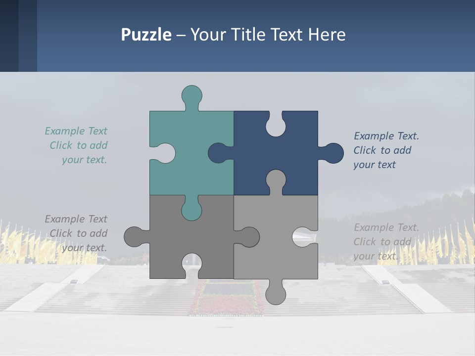 Estate Dream Grass PowerPoint Template