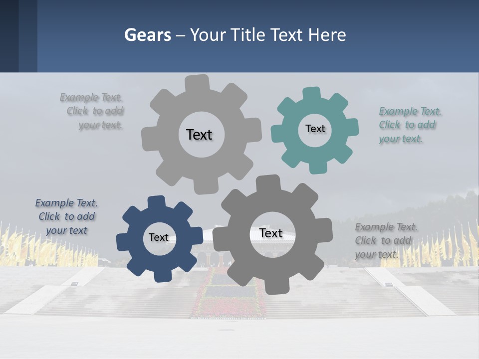 Estate Dream Grass PowerPoint Template