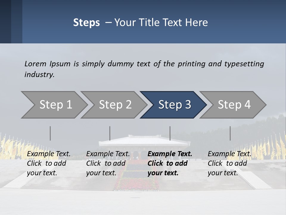 Estate Dream Grass PowerPoint Template