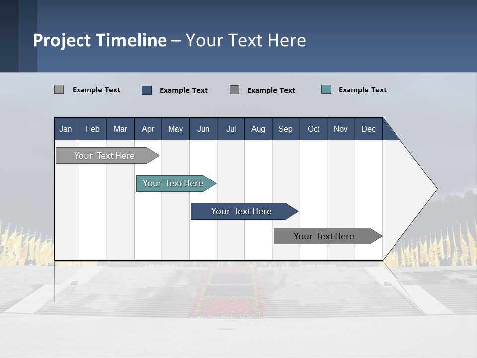 Estate Dream Grass PowerPoint Template