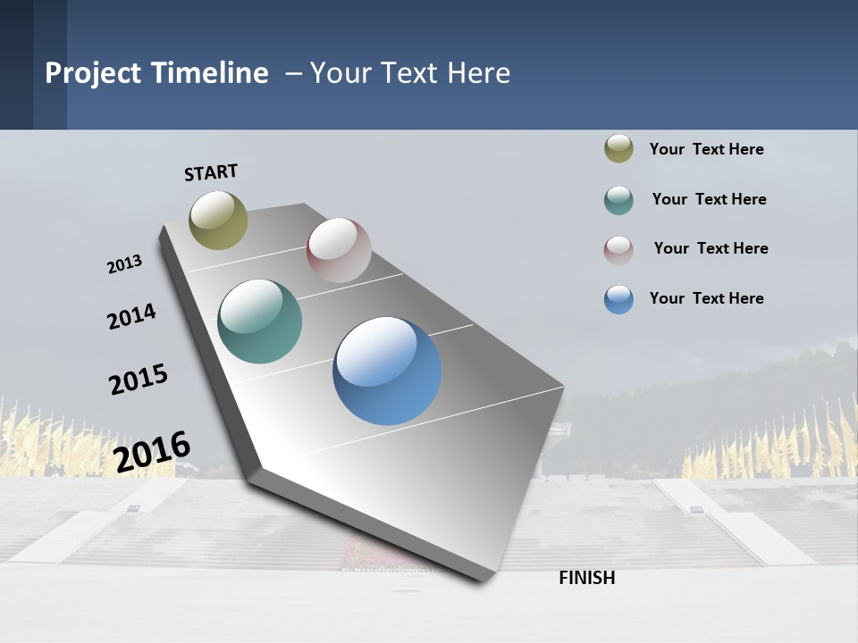 Estate Dream Grass PowerPoint Template