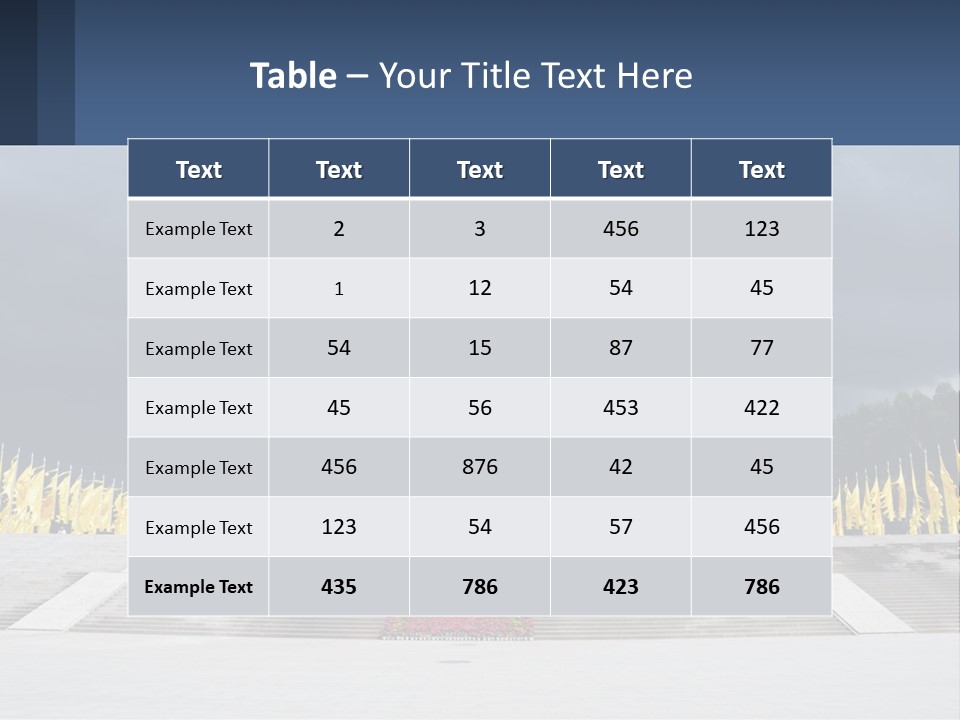 Estate Dream Grass PowerPoint Template