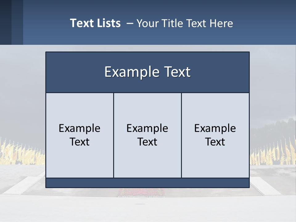 Estate Dream Grass PowerPoint Template