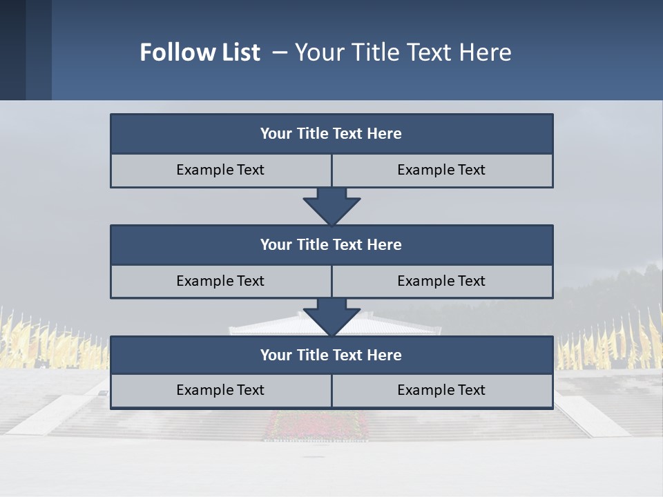 Estate Dream Grass PowerPoint Template