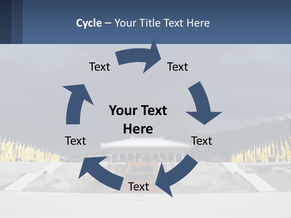 Estate Dream Grass PowerPoint Template