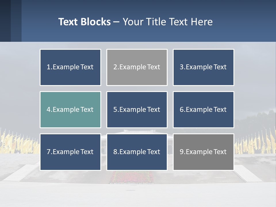 Estate Dream Grass PowerPoint Template