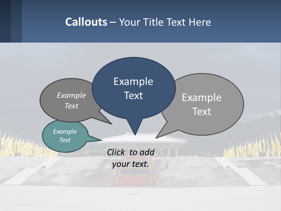 Estate Dream Grass PowerPoint Template