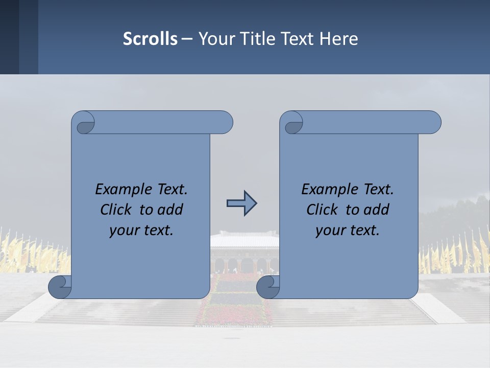 Estate Dream Grass PowerPoint Template