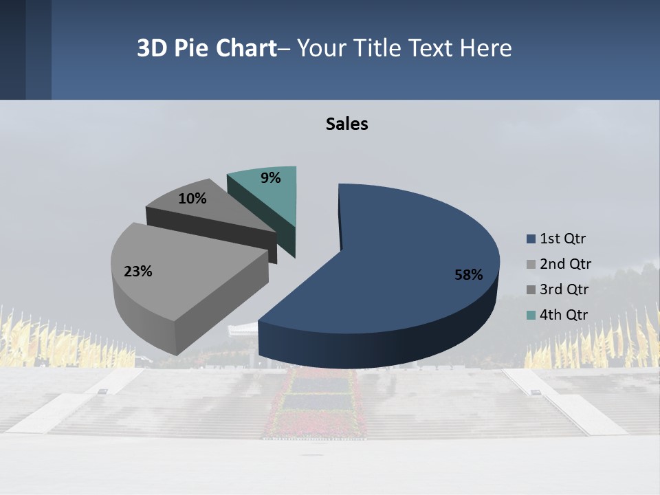 Estate Dream Grass PowerPoint Template
