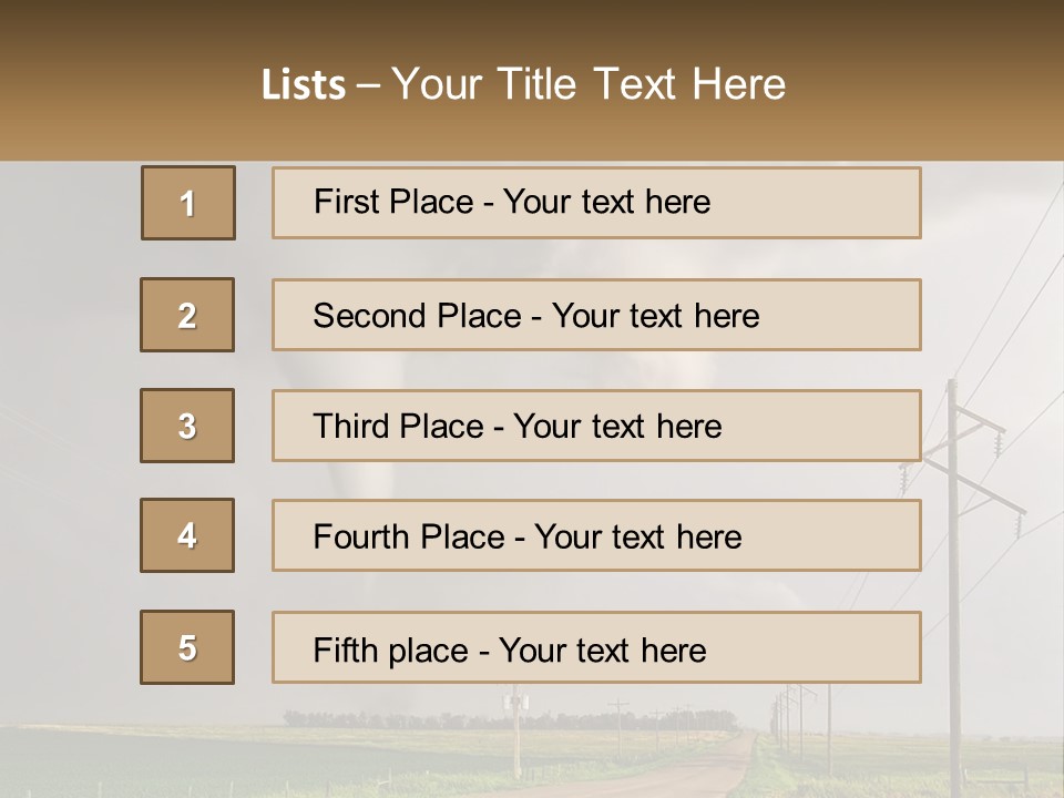 Ownership Residential Leaf PowerPoint Template