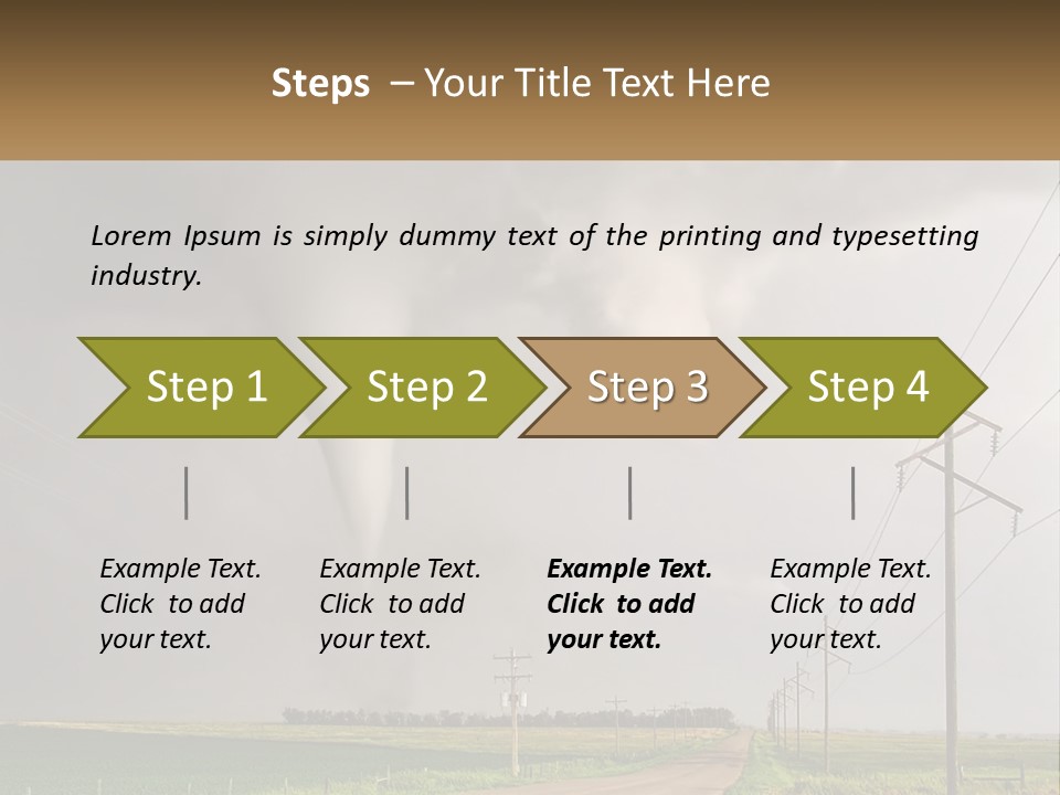 Ownership Residential Leaf PowerPoint Template