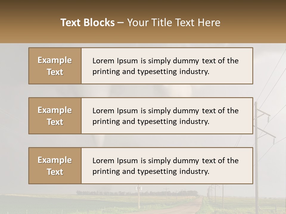 Ownership Residential Leaf PowerPoint Template