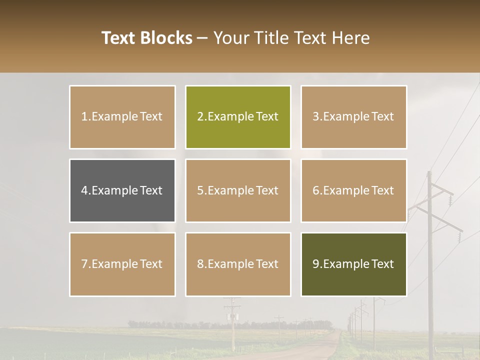 Ownership Residential Leaf PowerPoint Template