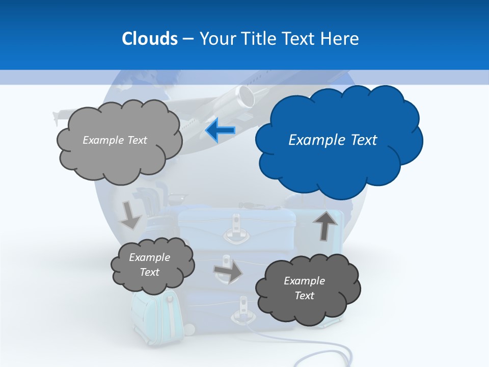 Investment House Cloud PowerPoint Template