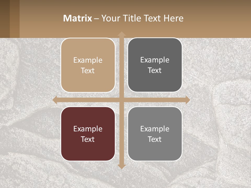 Estate Model Small PowerPoint Template