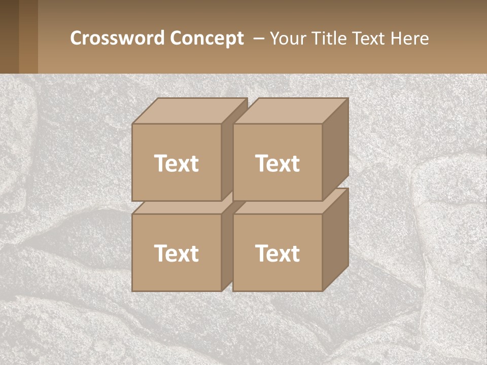 Estate Model Small PowerPoint Template