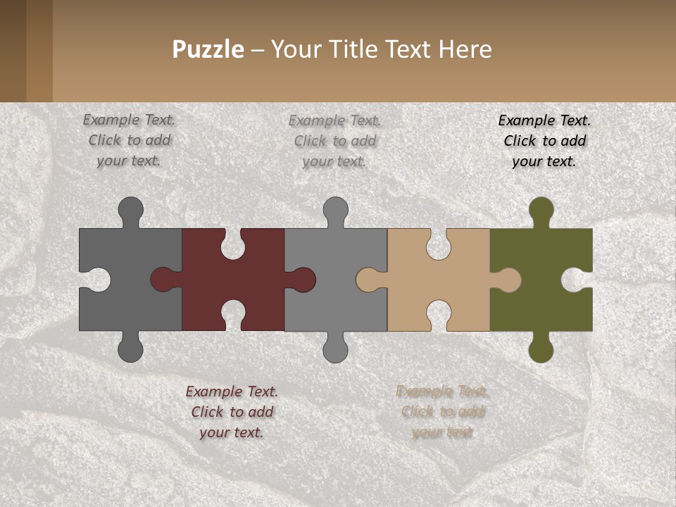 Estate Model Small PowerPoint Template