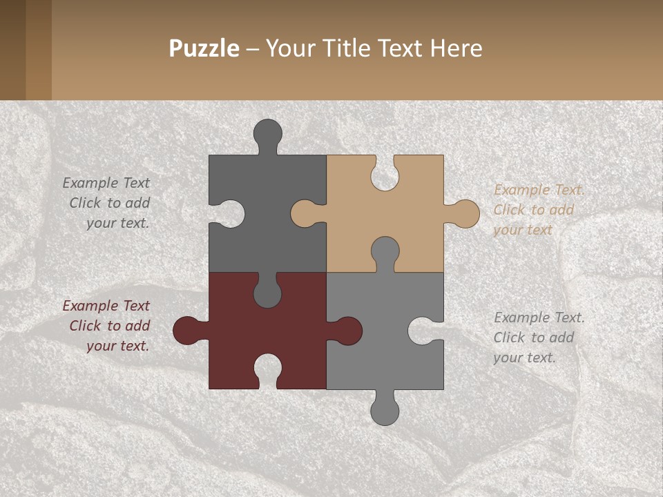 Estate Model Small PowerPoint Template