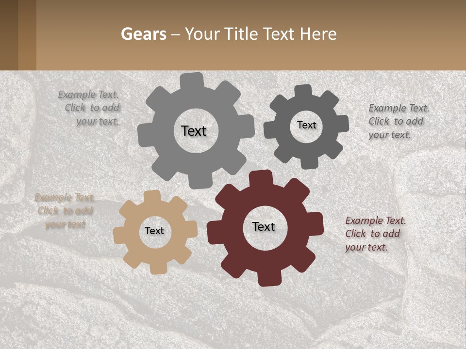 Estate Model Small PowerPoint Template