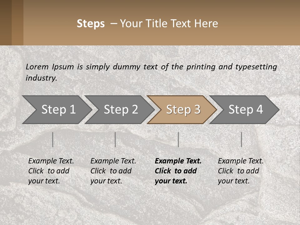 Estate Model Small PowerPoint Template
