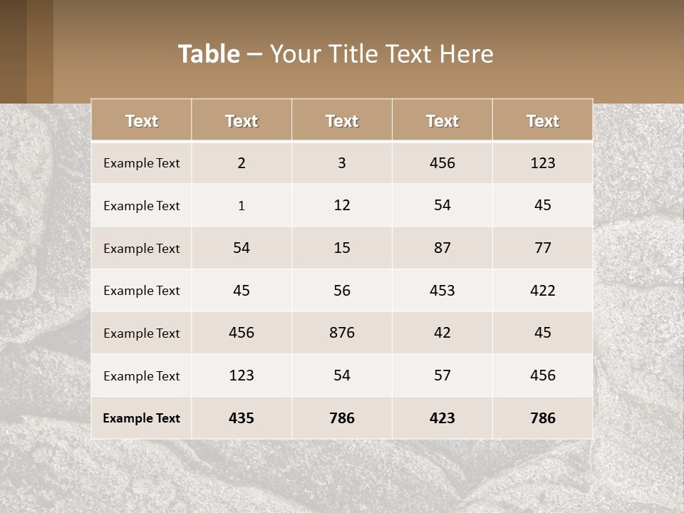 Estate Model Small PowerPoint Template