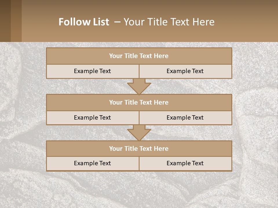 Estate Model Small PowerPoint Template