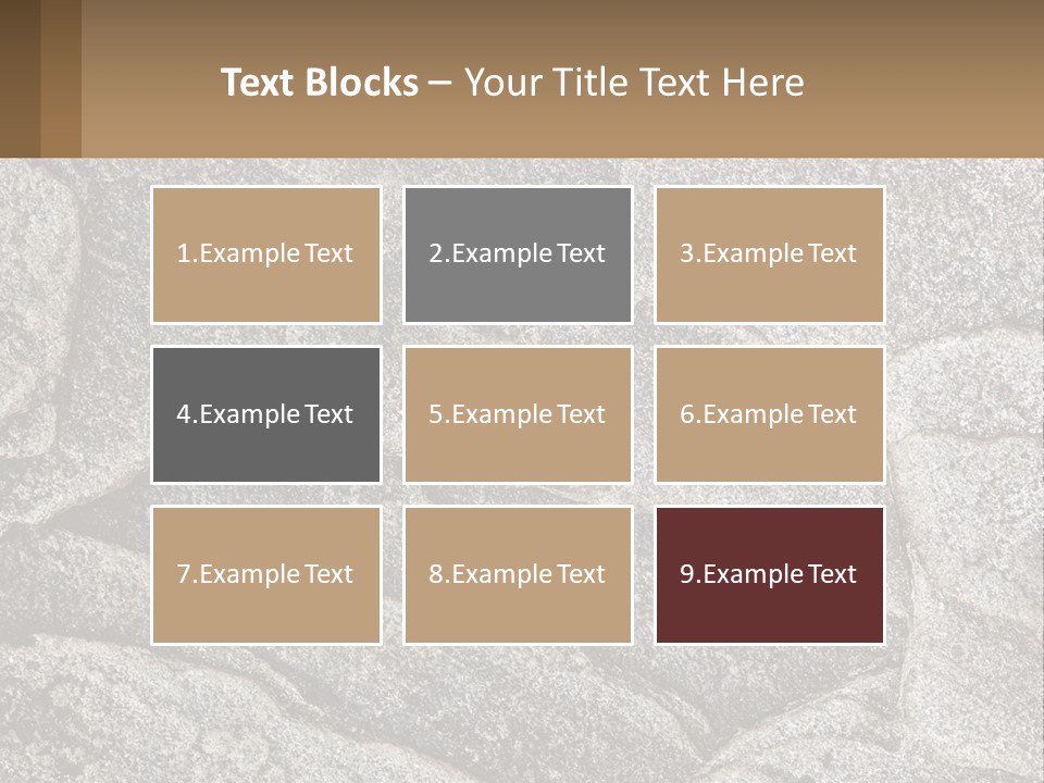 Estate Model Small PowerPoint Template