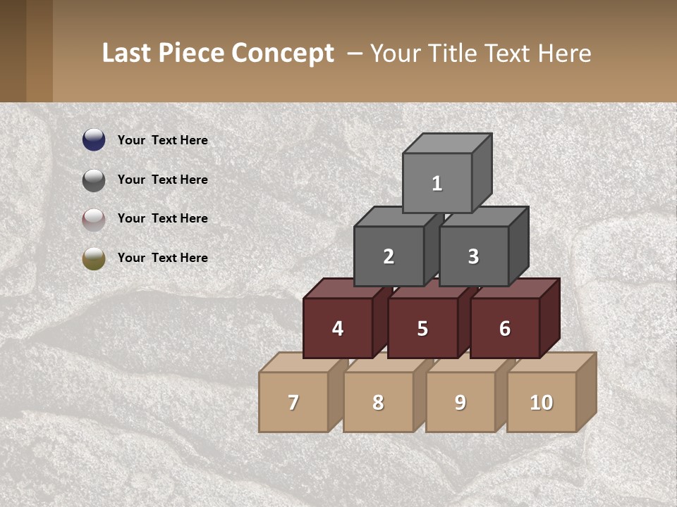 Estate Model Small PowerPoint Template