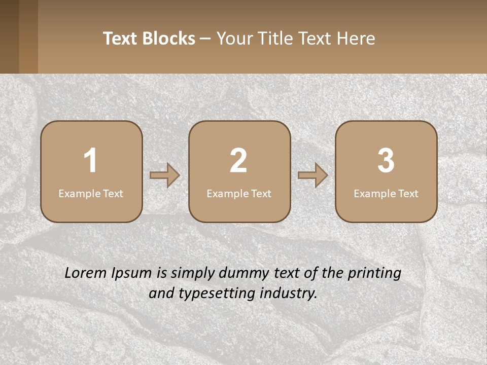 Estate Model Small PowerPoint Template