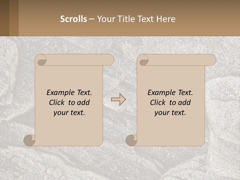 Estate Model Small PowerPoint Template