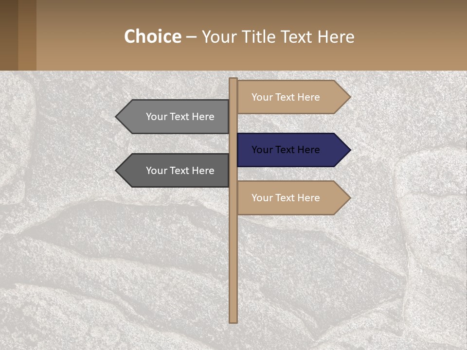 Estate Model Small PowerPoint Template