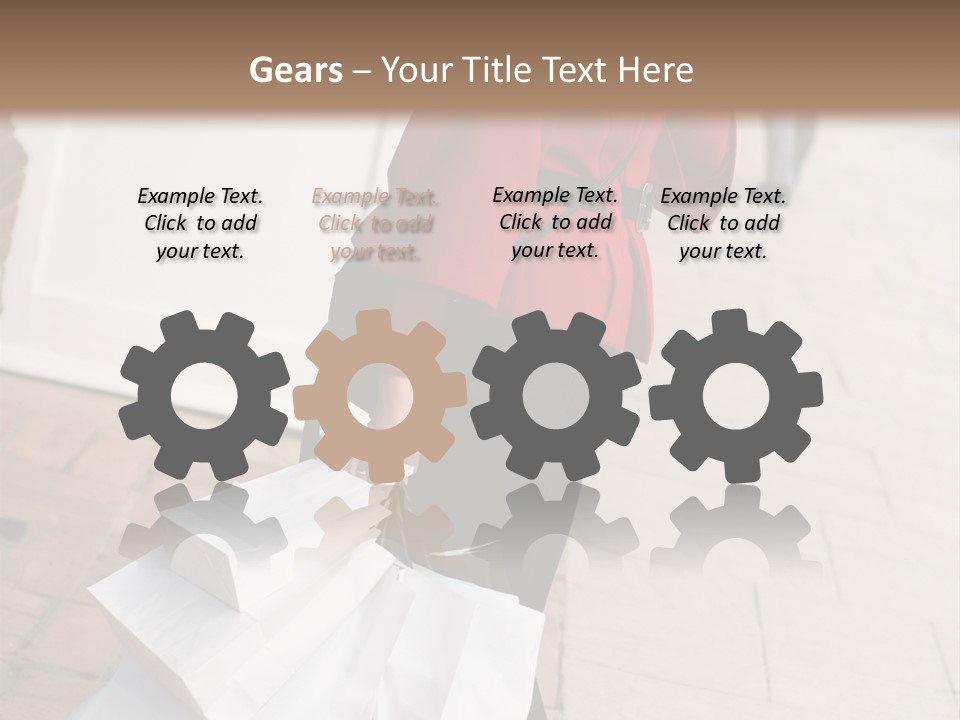 Leaf Cloud Nature PowerPoint Template