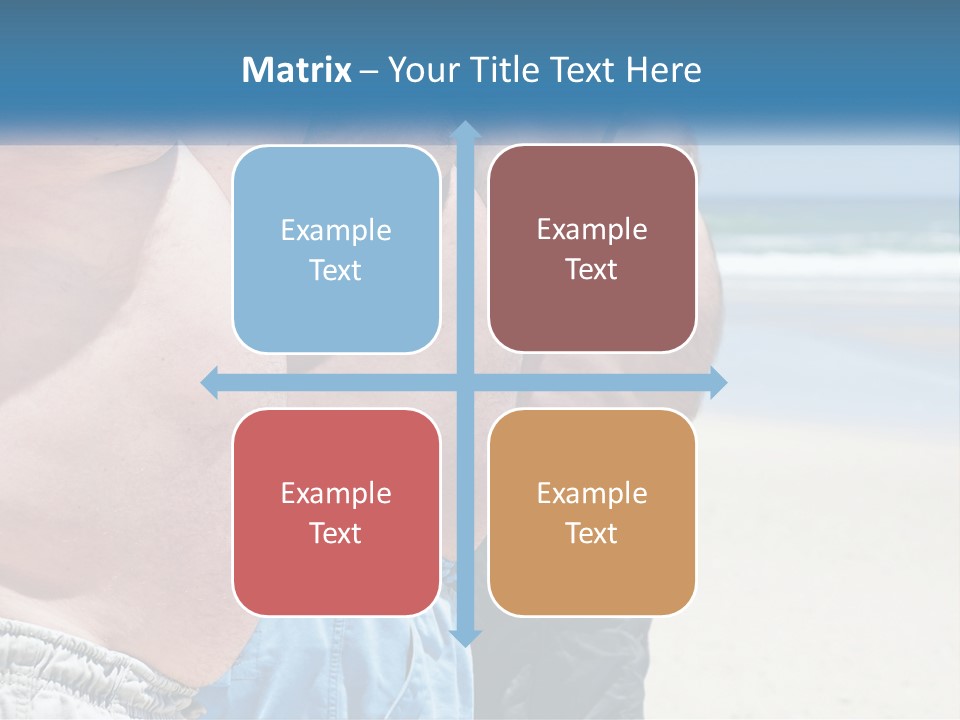 Model Blue Sky Loan PowerPoint Template