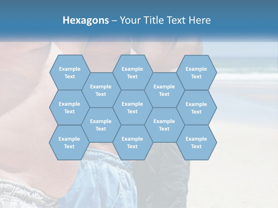 Model Blue Sky Loan PowerPoint Template