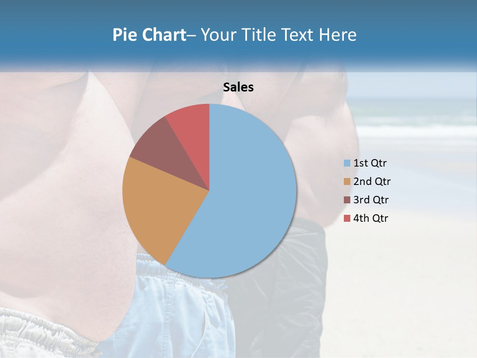 Model Blue Sky Loan PowerPoint Template