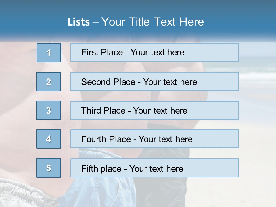 Model Blue Sky Loan PowerPoint Template