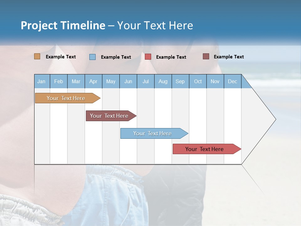 Model Blue Sky Loan PowerPoint Template