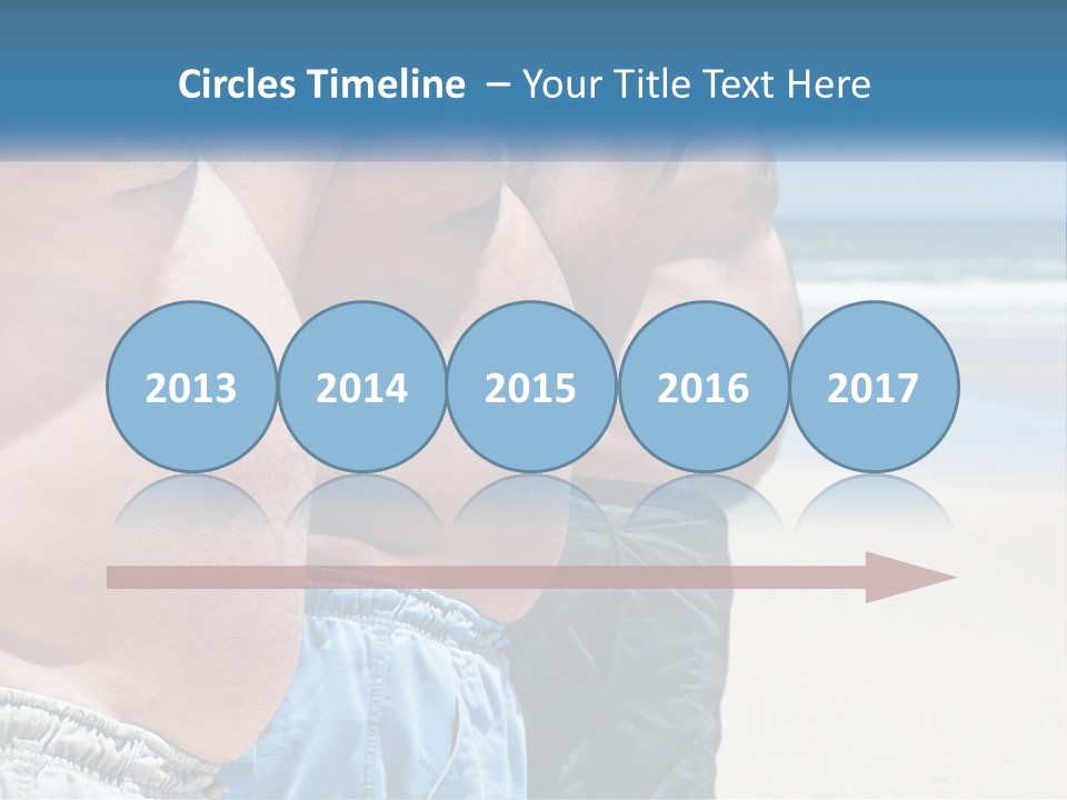 Model Blue Sky Loan PowerPoint Template