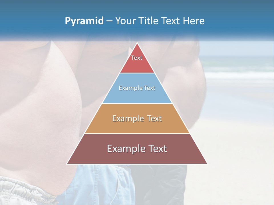 Model Blue Sky Loan PowerPoint Template