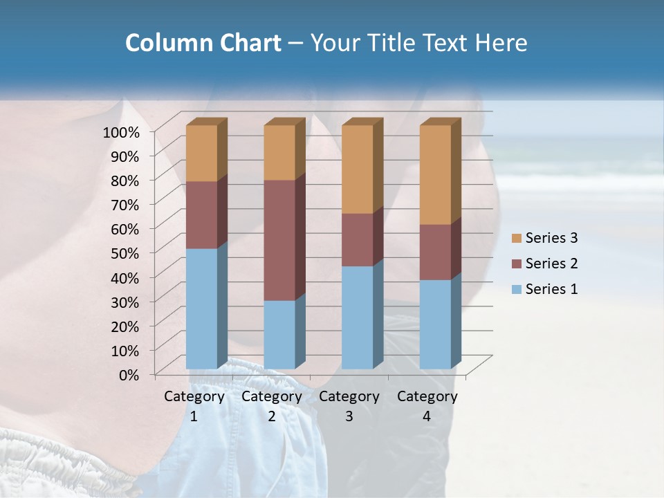 Model Blue Sky Loan PowerPoint Template