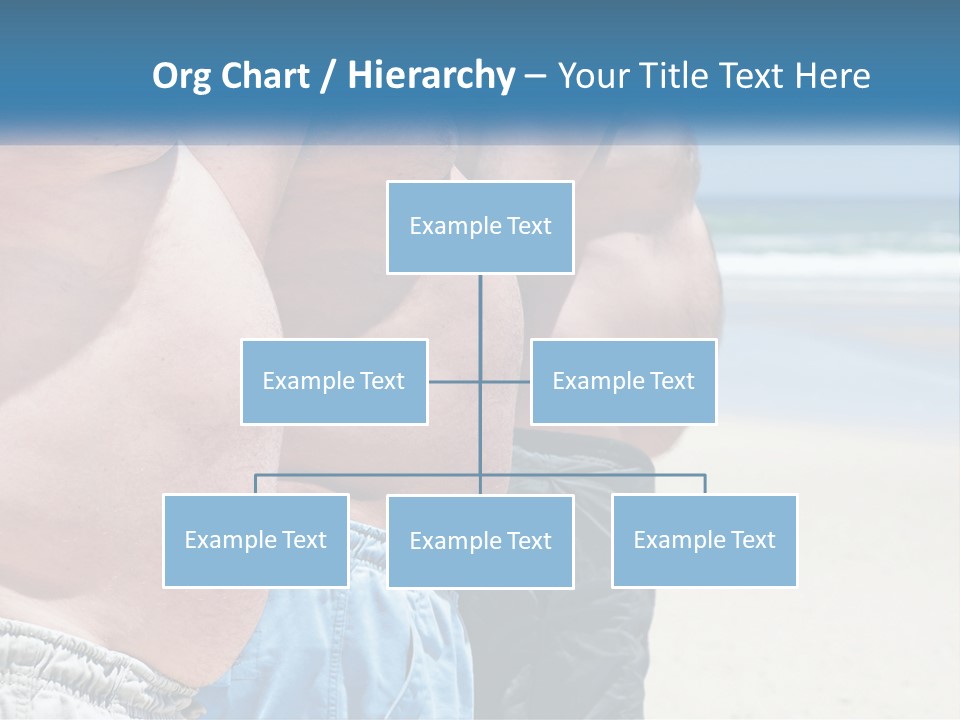 Model Blue Sky Loan PowerPoint Template
