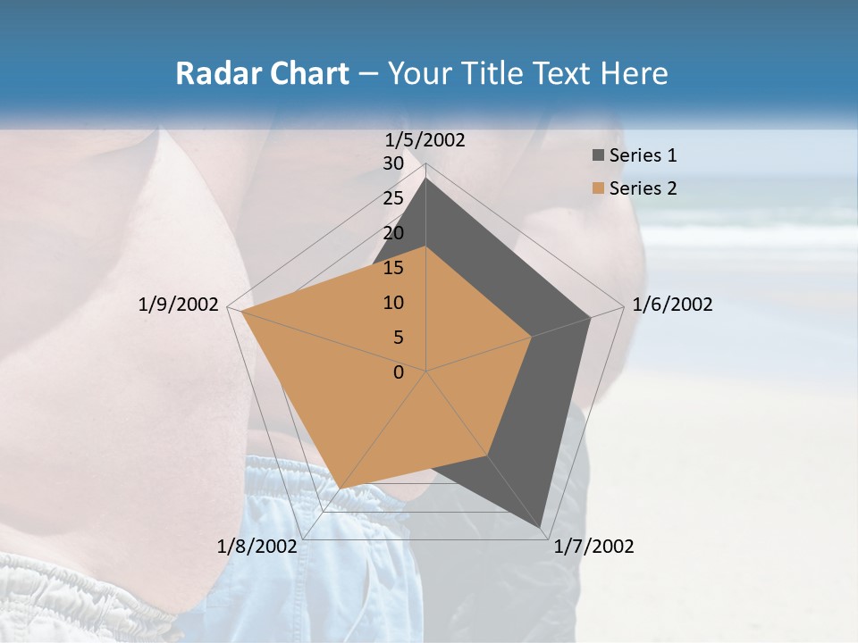 Model Blue Sky Loan PowerPoint Template