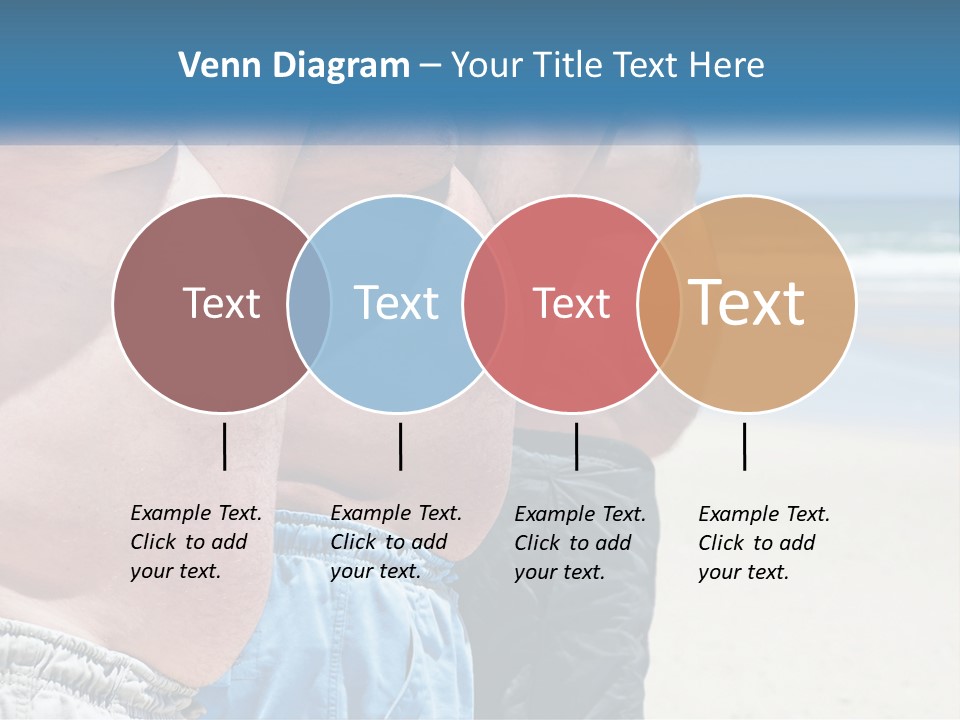 Model Blue Sky Loan PowerPoint Template