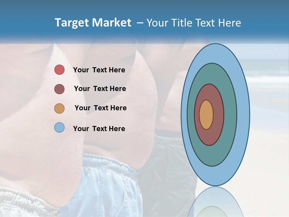 Model Blue Sky Loan PowerPoint Template