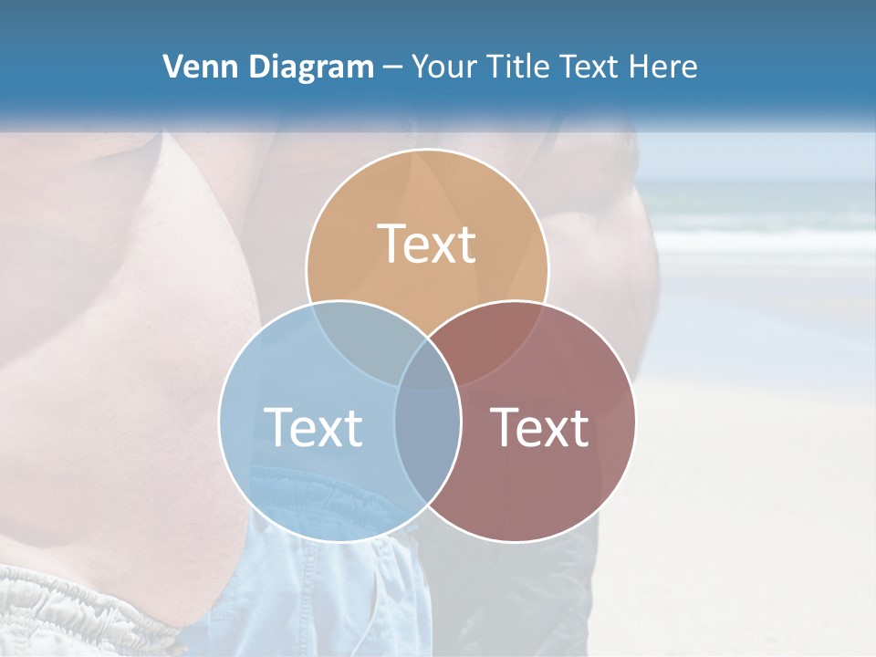 Model Blue Sky Loan PowerPoint Template