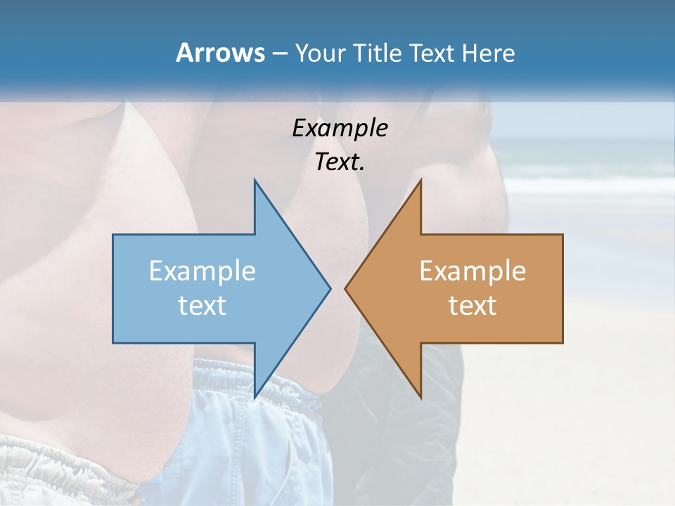 Model Blue Sky Loan PowerPoint Template