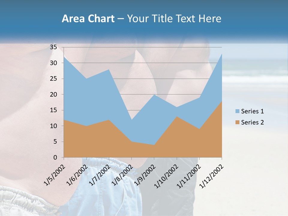 Model Blue Sky Loan PowerPoint Template