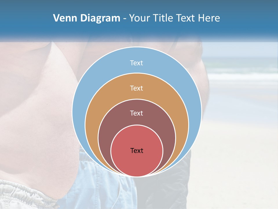 Model Blue Sky Loan PowerPoint Template