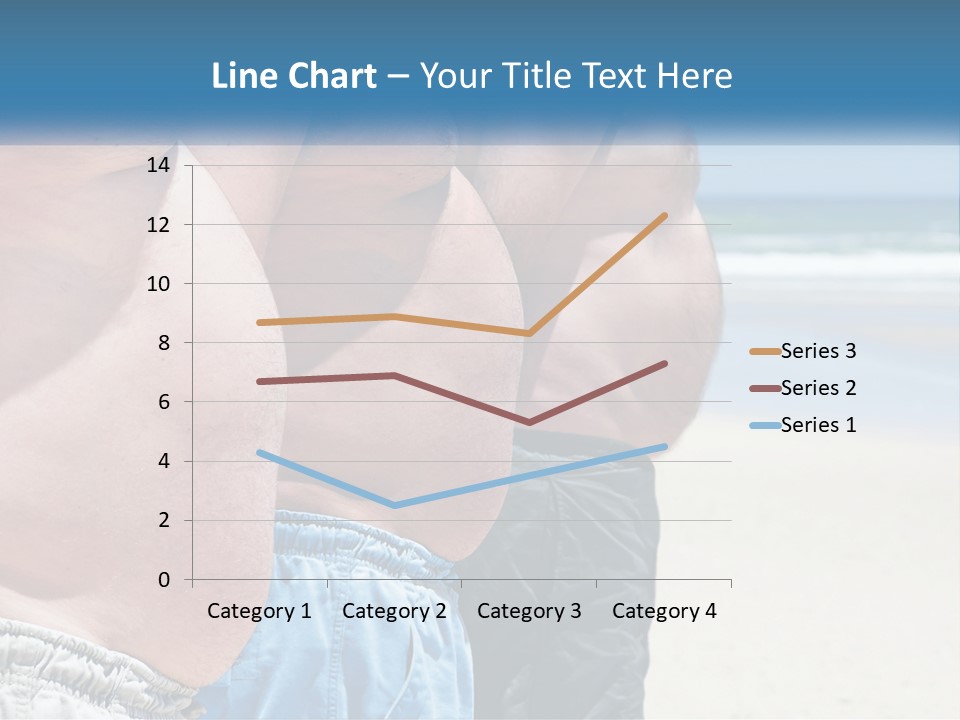 Model Blue Sky Loan PowerPoint Template