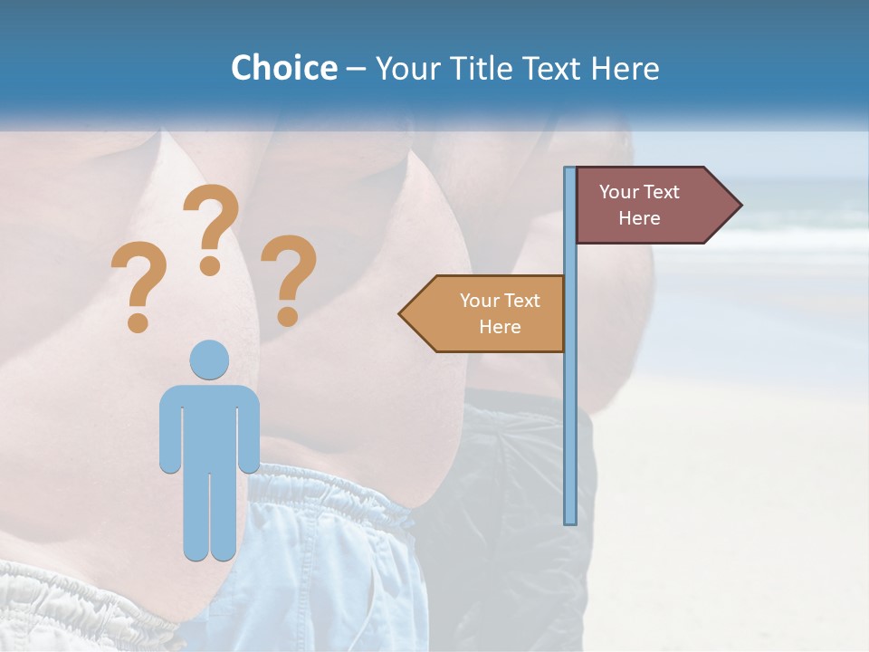 Model Blue Sky Loan PowerPoint Template